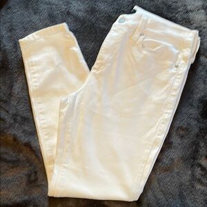 Banana Republic Women's White Skinny Jeans